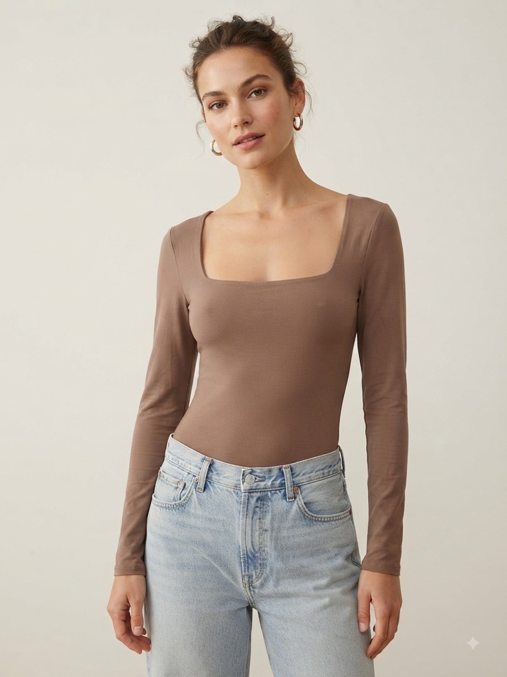 Aritzia Babaton Contour Bodysuit Long Sleeve